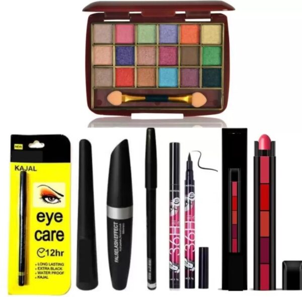 Eye makeup combo for women  (8 Items in the set)