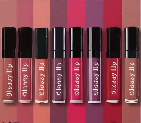 Huda Lipsick Girl Matte Liquid Lipstick 8 Pcs Combo  (multicolor, 32 ml)
